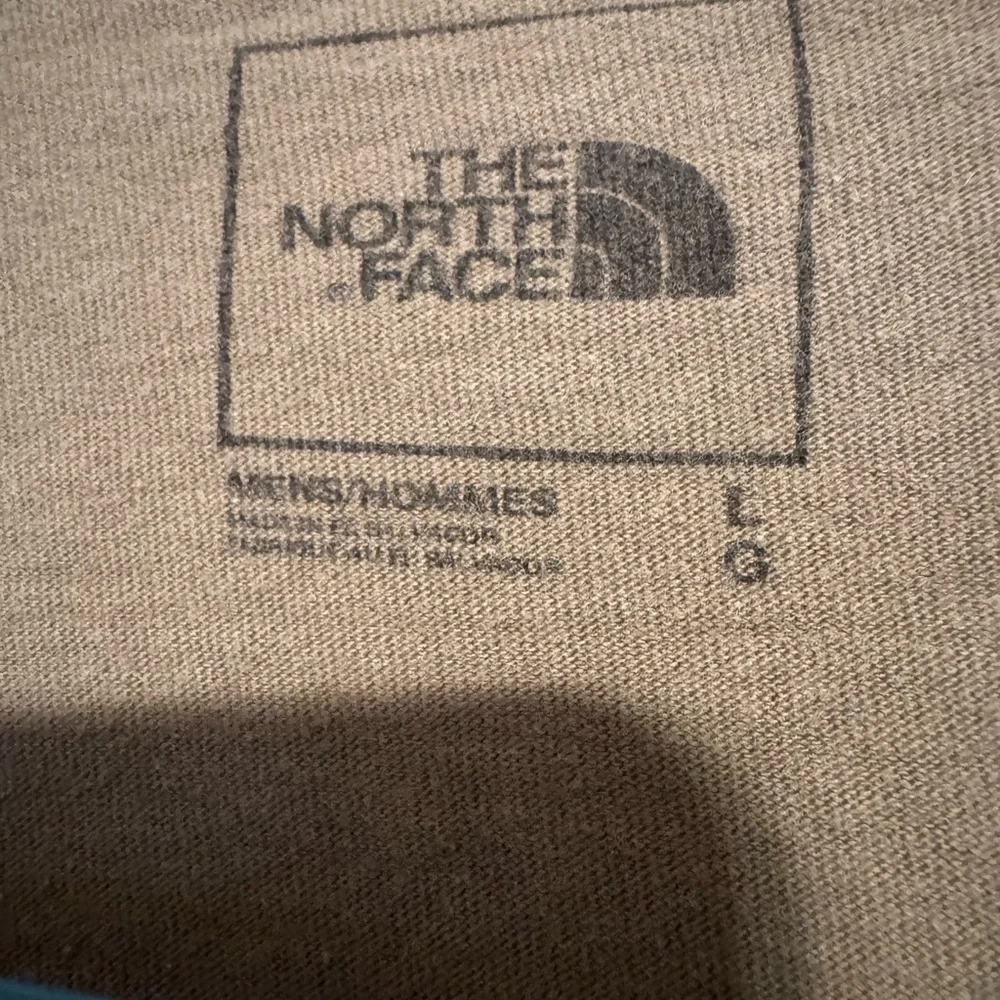 The North Face Men's Olive T-Shirt size lg army green.  2/26/b 39 - Picture 5 of 7